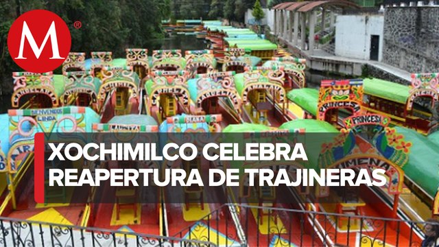 ¡Acabó la espera! Trajineras de Xochimilco reanudan paseos tras cierre por covid