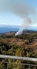 Declarado un conato de incendio en La Palma