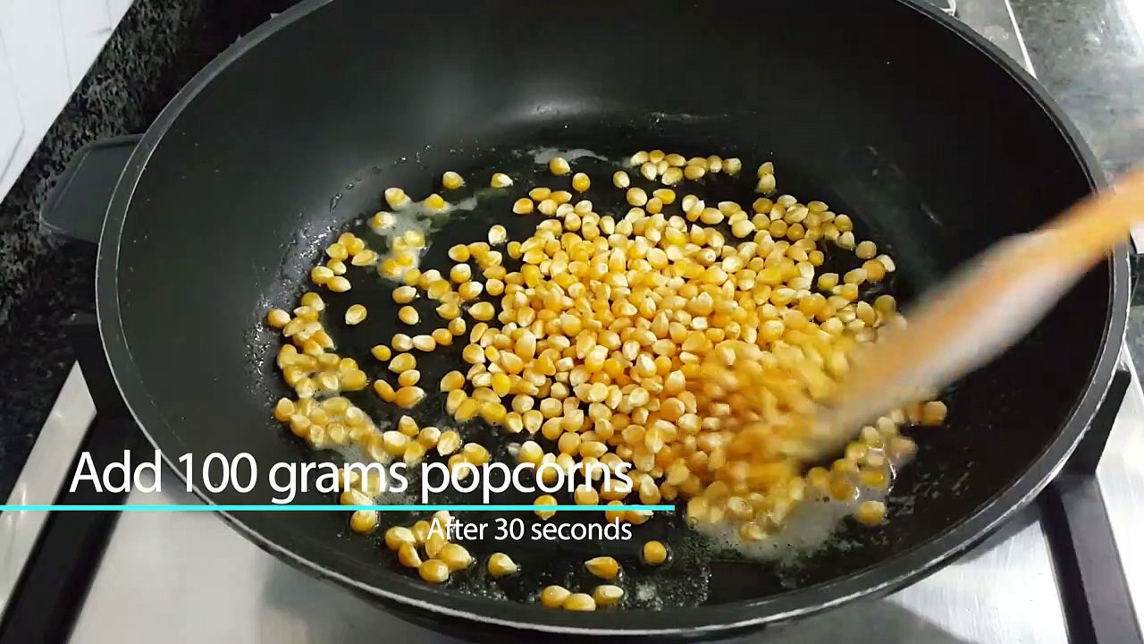 3 Different Popcorn Recipes (Salty, Chat Masala & Caramel) | Easy to Make Snack