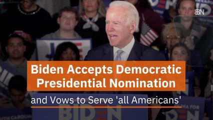 Biden Accepts Nomination