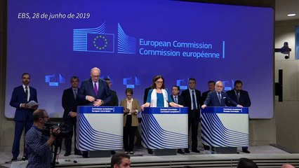 Merkel em dúvida sobre acordo com Mercosul