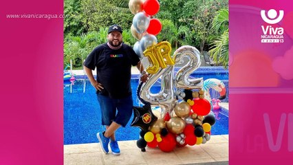 El youtuber nicaraguense, JR INN celebró muy a su estilo  sus 42 años