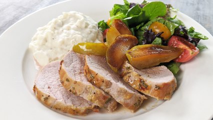 Maple Mustard Pork Tenderloin