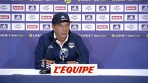 Gasset : «On a été irréprochables» - Foot - L1 - Bordeaux