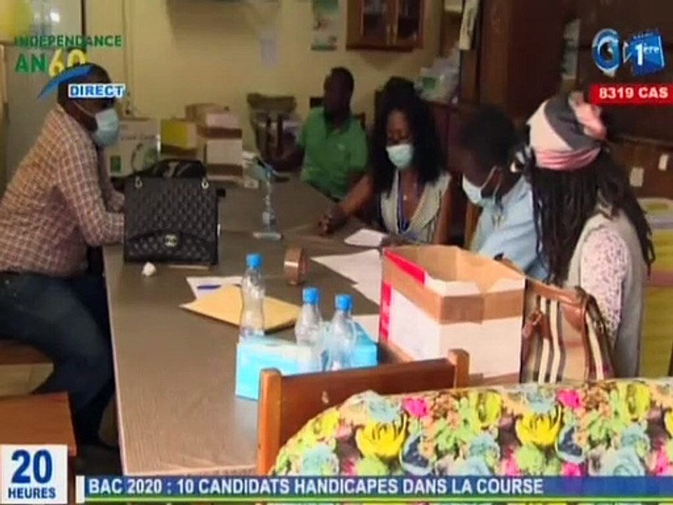 RTG/ Bac 2020- 10 candidats handicapés dans la...