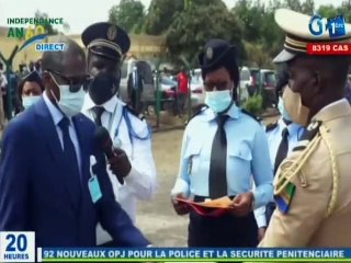 RTG/ Sortie de la promotion 2019 de l’école nationale de police des officiers et agents de la sécurité pénitentiaire