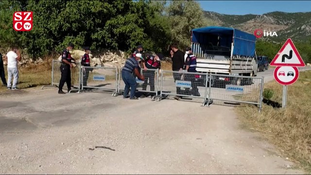 Burdur'da bin nüfuslu köy karantinaya alındı