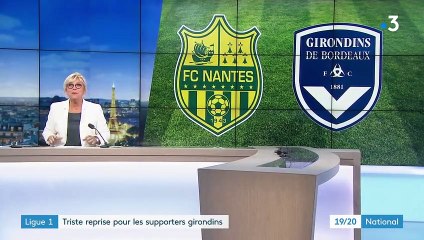 Ligue 1 : ambiance feutrée pour le match Bordeaux - Nantes