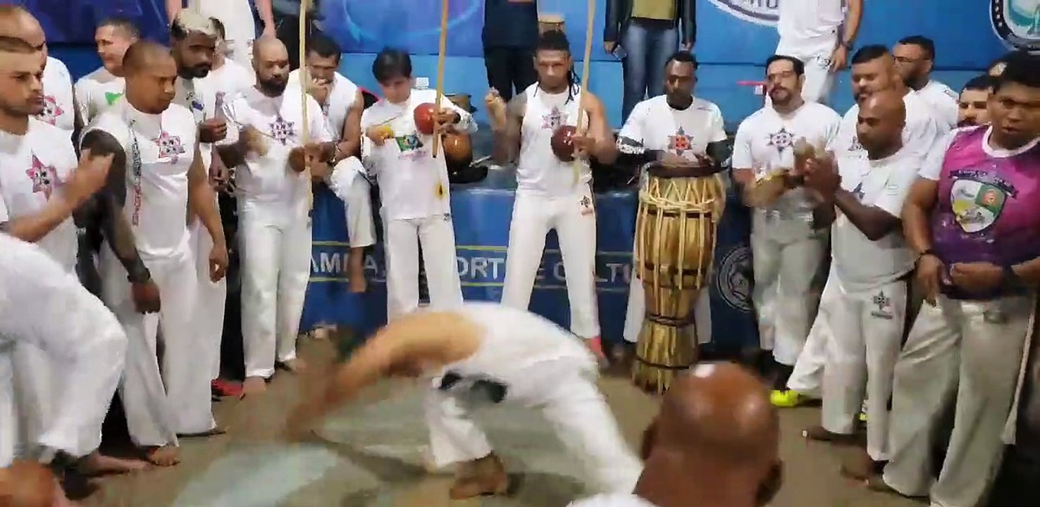 Roda na ARUC nos II JOGOS ABERTO GINGADO CAPOEIRA 2019