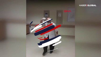 75 yaşındaki koronavirüs hastası böyle taburcu oldu