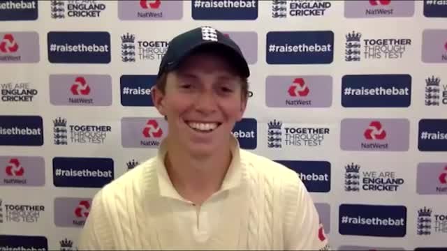 Zak Crawley elated after hitting maiden century against Pakistan