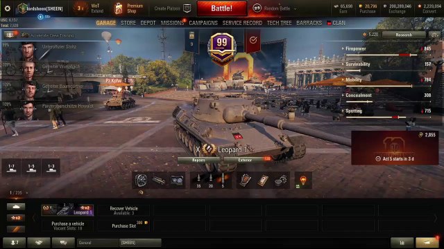 World of Tanks Leopard 1 Tank Review Lordsheen