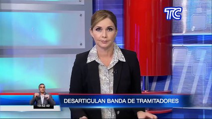 Desarticulan banda que falsificaba matrículas de carro y licencia de conducir en Guayaquil