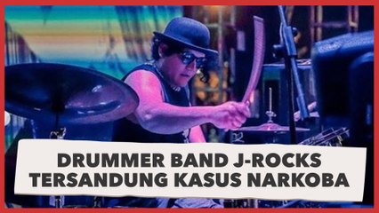 Drummer Band J-Rocks Tersandung Kasus Narkoba