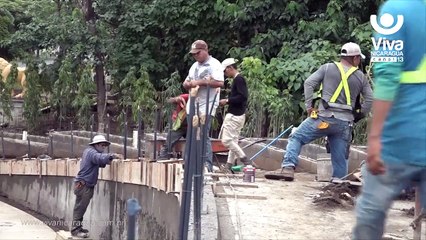 Realizan recorrido por la construcción de la plazoleta Rubén Darío en León