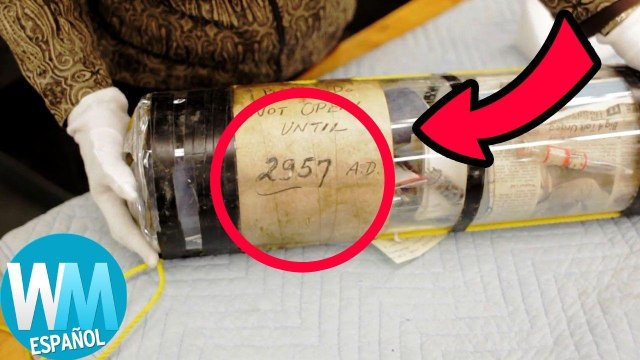 Top 10 Cosas más LOCAS Encontradas en CÁPSULAS DEL TIEMPO