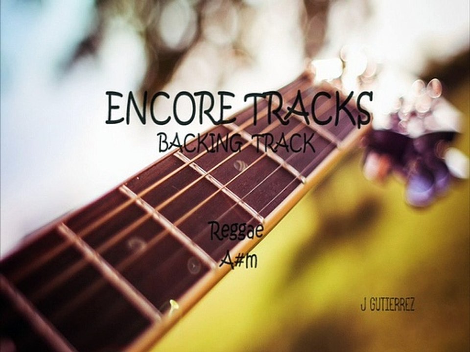 Backing Track Reggae A#m