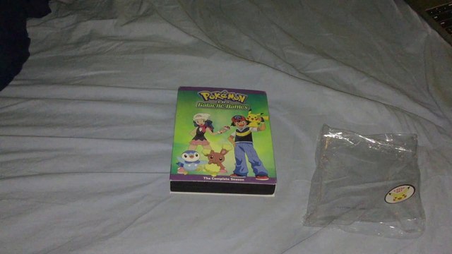 Pokemon Diamond & Pearl: Galactic Battles The Complete Season DVD Unboxing