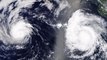 Here's what happens when two hurricanes collide