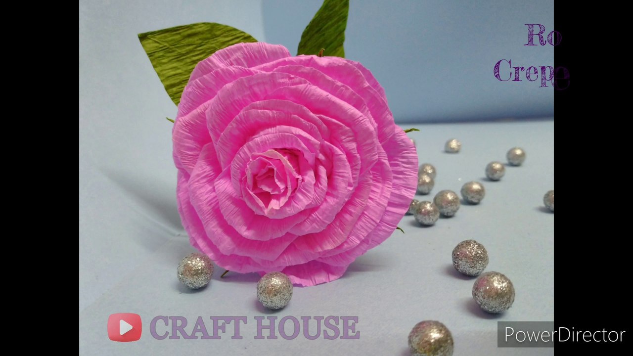 DIY handmade rose