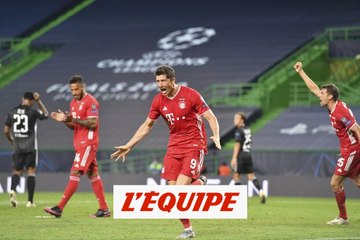 Télécharger la video: Robert Lewandowski, le buteur qui «sait tout faire» - Foot - C1 - Bayern