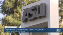 ASU sues over social media account advertising 