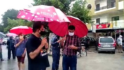 इंदौर: पहली बारिश ने खोली दावों की पोल, जिम्मेदार निकलें जायजा लेने