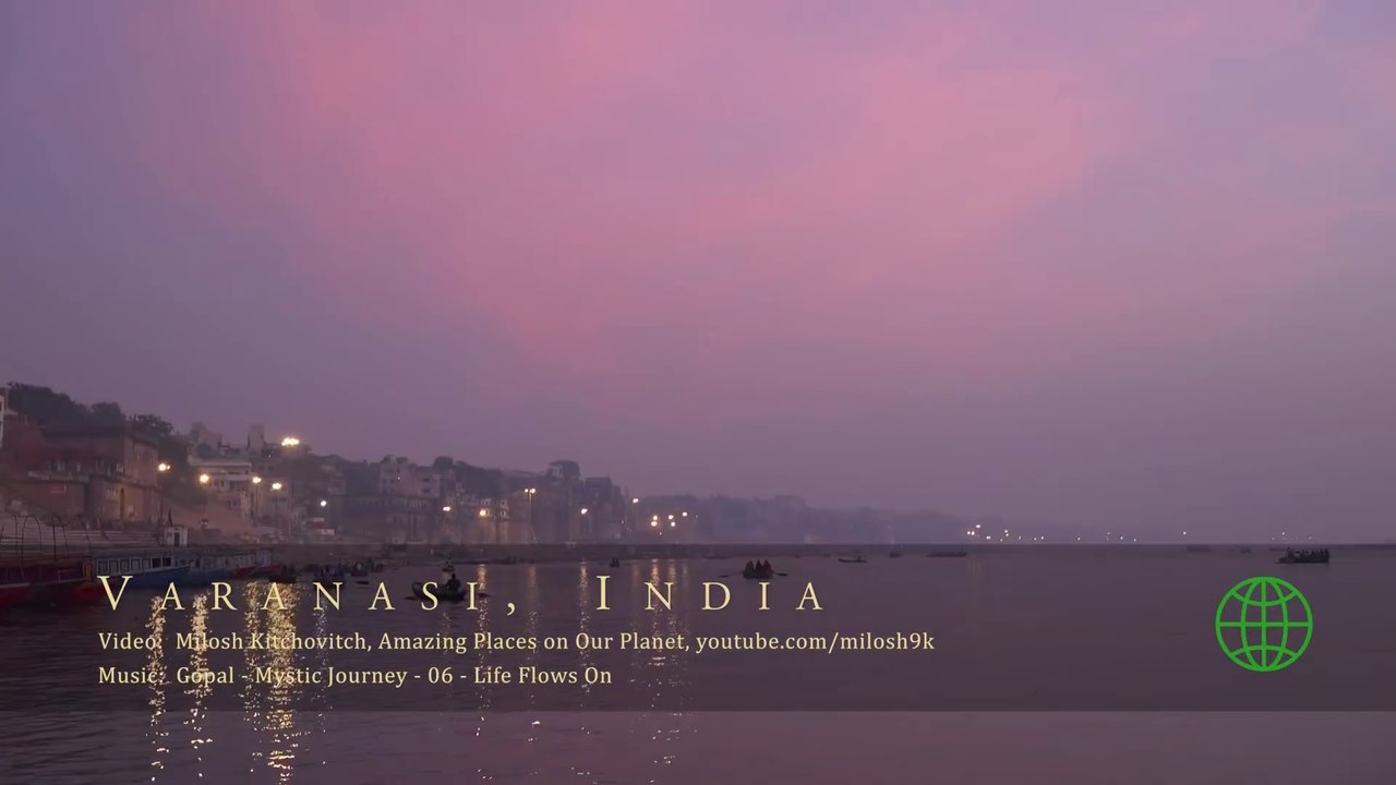 banaras Yatra Ganga Ghat / Varanasi,_India_in_4K_Ultra_HD(1080p)