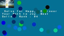 Solve for Happy: Engineer Your Path to Joy  Best Sellers Rank : #4