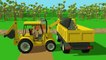 #Truck and Mini #Excavator with Hydraulic Hammer | Street Vehicles for Baby | Maszyny Budowlane Kids