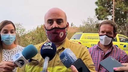 El incendio en Garafía, en La Palma, cerca de estar estabilizado