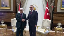 Cumhurbaşkanı Erdoğan, Filistin Devlet Başkanı Abbas ile telefonda görüştü