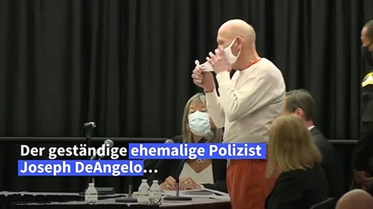 Verurteilter "Golden State Killer" bittet um Verzeihung