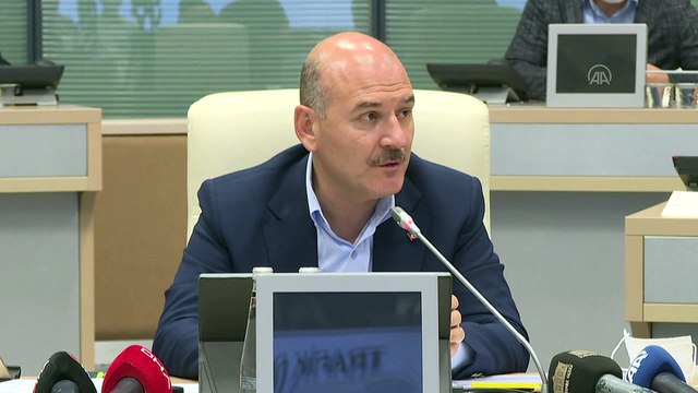 İçişleri Bakanı Soylu, İstanbul Afet Koordinasyon ve Değerlendirme Toplantısı'na katıldı (2) - İSTANBUL