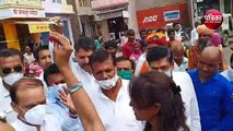 VIDEO : तखतगढ़ पहुंचे राज्यसभा सदस्य डांगी का कांग्रेसजनों ने किया स्वागत