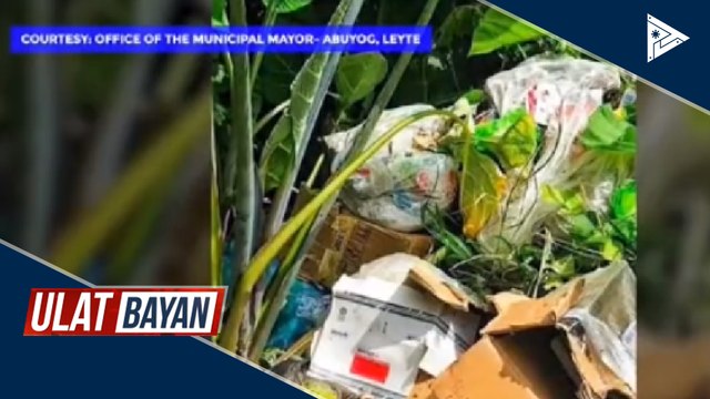 Hindi maayos na pagtatapon ng mga rapid test kit sa Leyte, iimbestigahan ng DENR