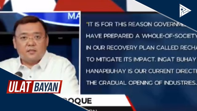 Palasyo: Recharge PH recovery plan, makatutulong sa pagbangon mula sa pandemya