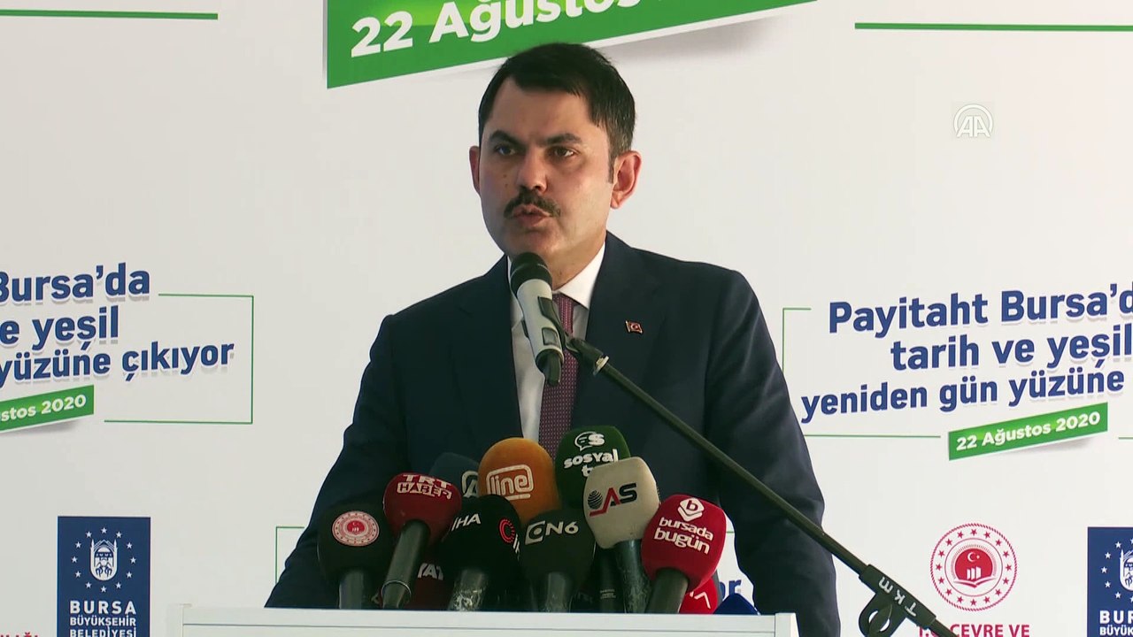 Çevre ve Şehircilik Bakanı Kurum, “2023'e Doğru Güçlü Şehirler Güçlü Türkiye” programına katıldı (4) - BURSA