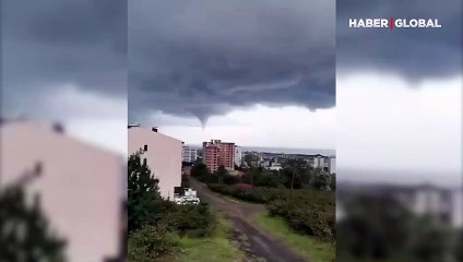 Ordu'da hortum görüntülendi