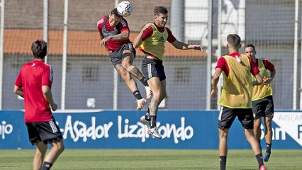 Partidillo en Tajonar entre la plantilla de Osasuna
