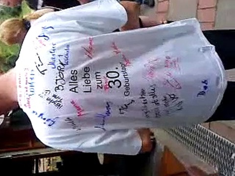 Dirk Schröder 30 Geburtstag