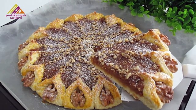 TURTA YAPMAK HİÇ BU KADAR KOLAY VE GÖSTERİŞLİ OLMAMIŞTI EN GÜZEL ELMALI TURTA TARİFİ