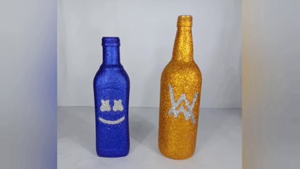 Attractive Showpiece Made Out Of Waste Bottle.(খালি বোতল দিয়ে তৈরি করুন আকর্ষণীয়  শোপিস)