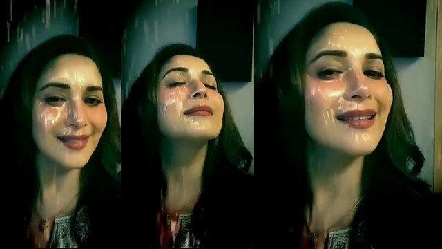 Madhuri Dixit ने कभी जो बादल बरसे गाने पर यूं दिया expression, Video हुआ viral | FilmiBeat