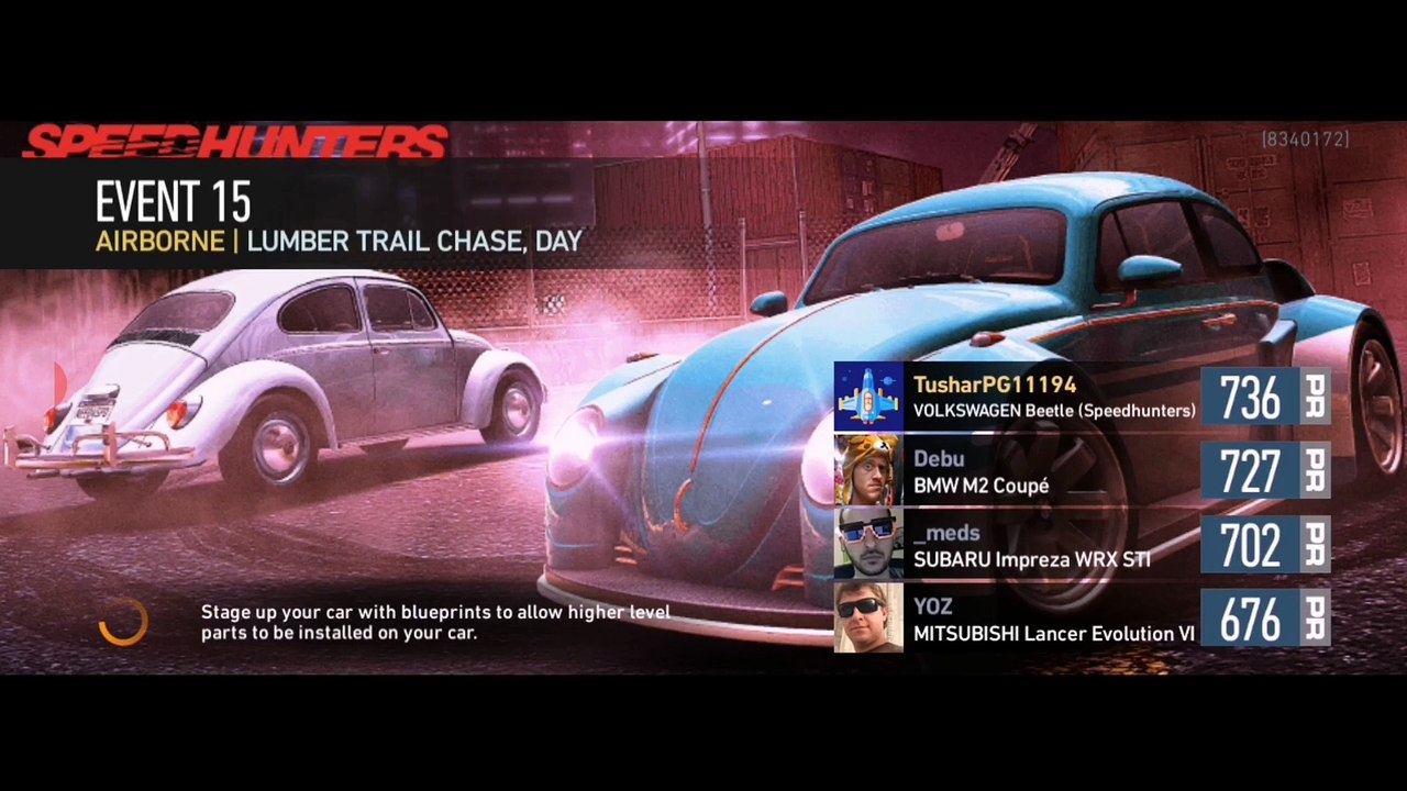 NFS No Limits Gameplay - Speedhunters : Zero To Hero - Beetle - Day 7 (Event 11 - 16)