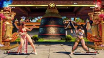 Street Fighter V - Laura vs Ibuki - Gameplay