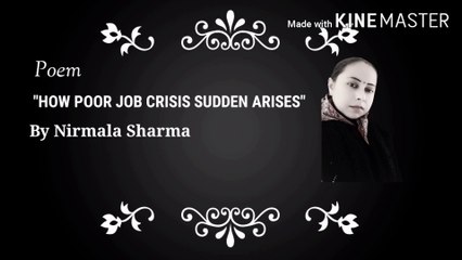 Poor job crises due to pandemic COVID-19