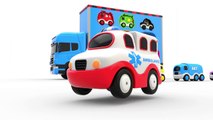 Learn Colors with Truck Transporter Toy Street Vehicles