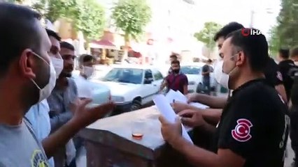 Şanlıurfa’da 202 kişiye 188 bin 582 TL para cezası kesildi