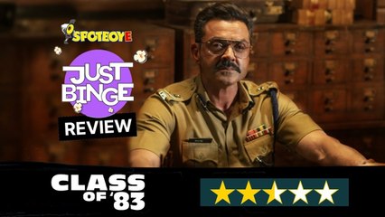 Class Of 83 Movie Review _ Bobby Deol _ Just Binge Review _ SpotboyE
